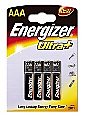 Energizer Ultra + AAA L03 mikro alkáli elem